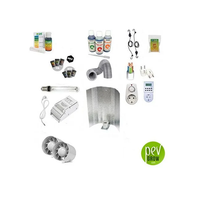 Must-Have Indoor Grow Kit 600W Ohne Zelt – Komplettes Set zum Züchten im Raum