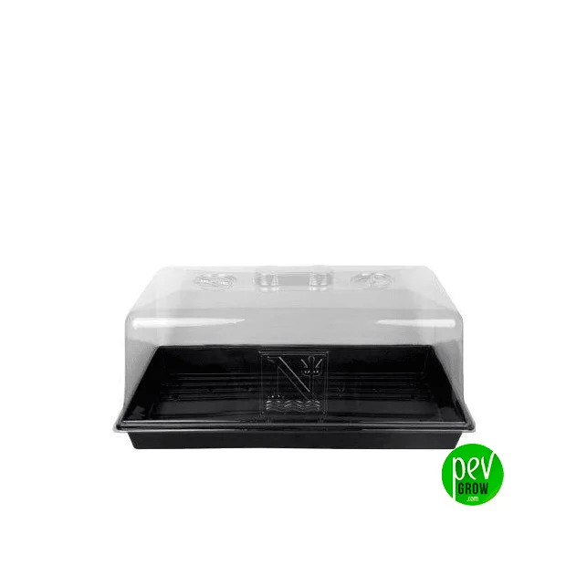 Weicher Kunststoff-Propagator 59x39x21 cm – Hochkapazitive Pflanzenvermehrungsstation · Passt für komplette Jiffy-Tabletts Begrenztes Angebot