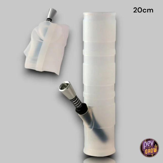 Markenprodukt Faltbarer Silikonbong – Unzerstörbar & Tragbarer Mini Bong für Unterwegs