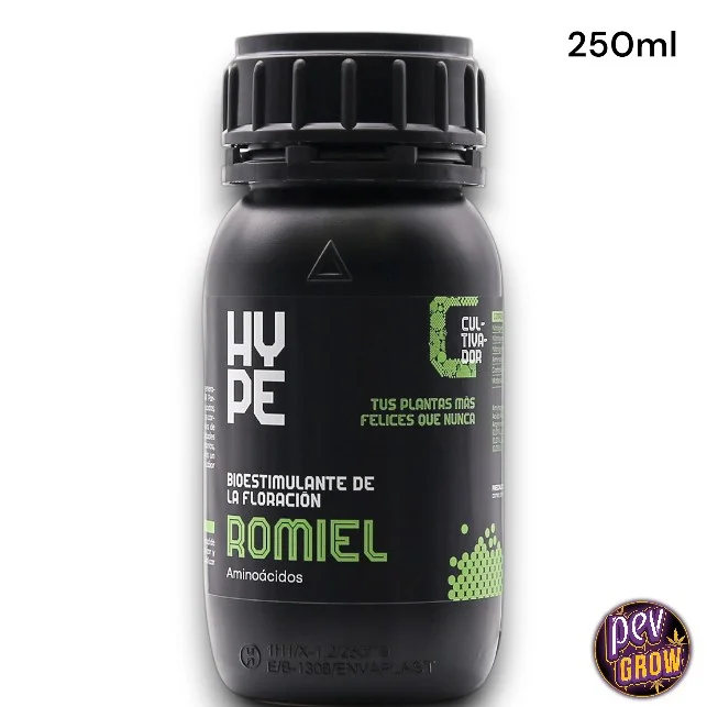 Geprüft Romiel von The Hype Company – Blüte-Biostimulanz für Aroma & Dichte