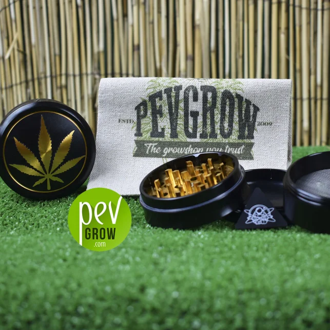 Versand Am Gleichen Tag Metall-Grinder Champ High Golden Diamond – 4-teilig mit Kief-Fänger · Robust & geschmeidig