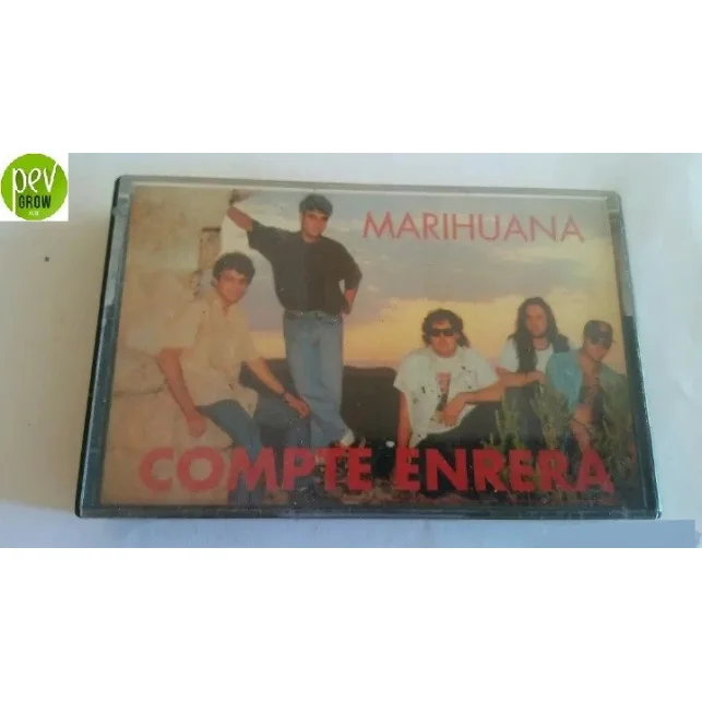 Preis Gesenkt Compte Enrera Kassette · Marihuana Vintage 90er Rock · Seltene katalanische Alternative-Musik-Sammlerstück