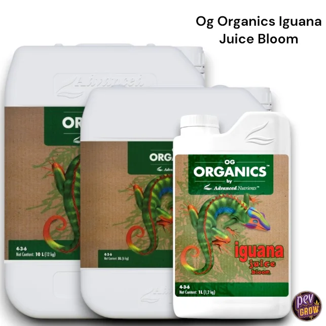 OG Organics Iguana Juice Bloom – OIM-zertifizierter Bio-Blühdünger für größere Buds Top-Seller
