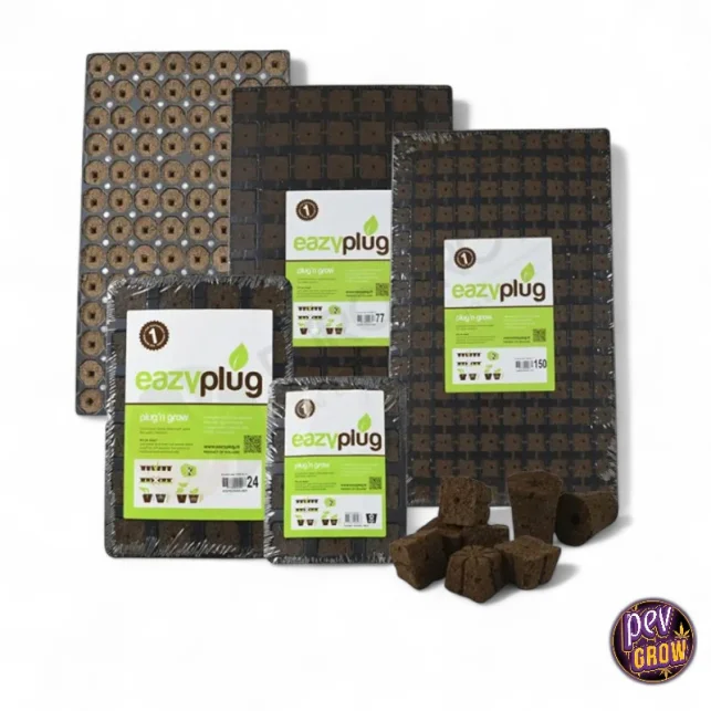 Eazy Plug Tray – Organische Bewurzelungswürfel für Stecklinge & Samen · Vorgepuffertes pH Neue Kollektion