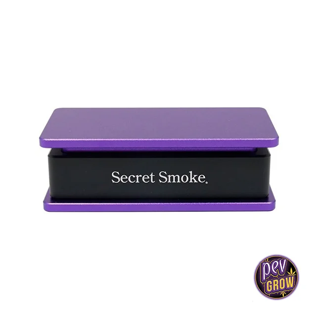 Top-Seller Rosin-Presse-Form Secret Smoke – 100 % Aluminium Vorkomprimierungswerkzeug · 4x10 cm Innenmaß