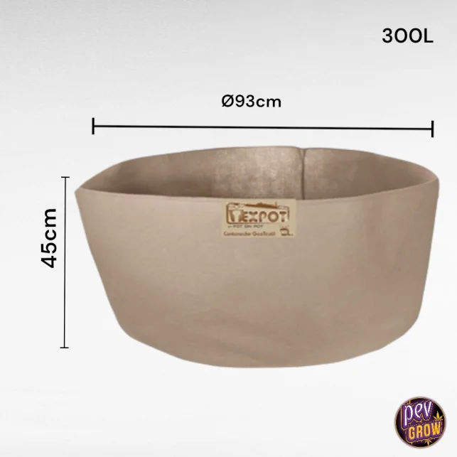 Neu Im Sortiment Fabric Pot Urban Sand 300L – Tex Pot | Riesiger Geotextil-Planter für Monster-Erträge im Freien · UV-beständig & Air Pruning