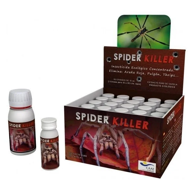 Spider Killer von Agrobacterias – 100 % natürliches Insektizid & Akarizid gegen Spinnmilben, Thripse & Blattläuse Zertifiziert