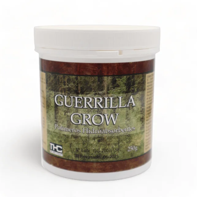 Saisonangebot Polymere Wasserspeicher THC Guerrilla Grow – 250g · Hydroabsorbierend für Guerillapflanzen