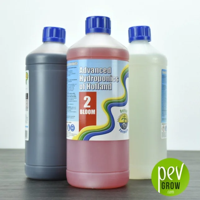 Saisonangebot Dutch Formula Bloom 2 von Advanced Hydroponics – Hochwertiger Blühdünger für dichte, harzreiche Buds