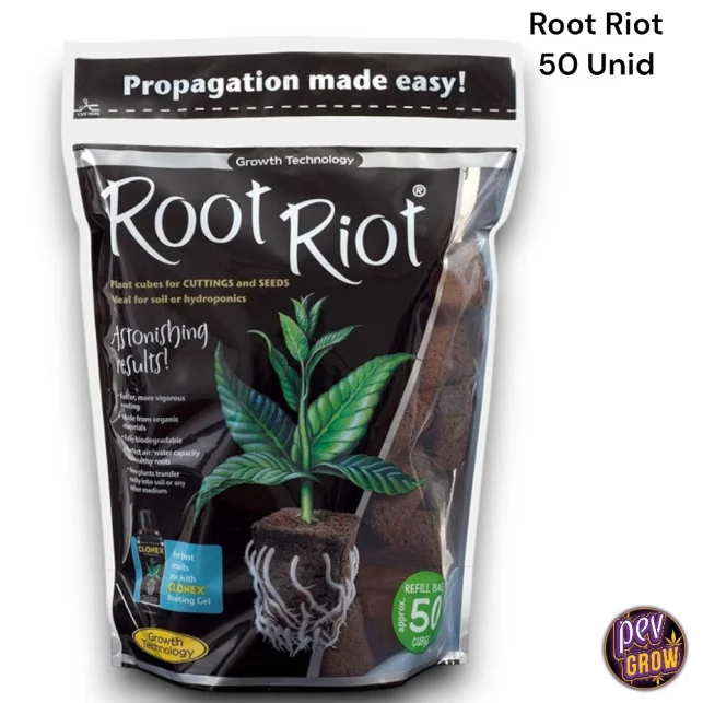Angebot Root Riot Sponges – Growth Technology · Biologische Anzuchtwürfel für Samen & Stecklinge