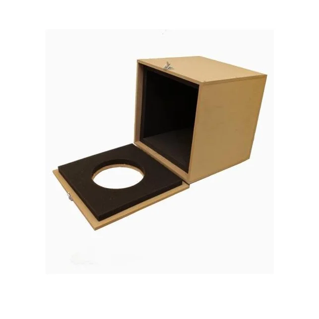 Schnäppchen Anti-Schall-Box für Abzugslüfter 315 mm – Schallgedämmtes Gehäuse aus Holz