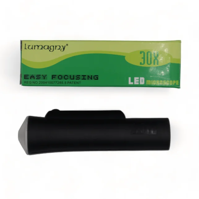 Lumagny LED-Mikroskop – 30x bis 100x Vergrößerung für Trichome & Schädlinge Letzte Chance
