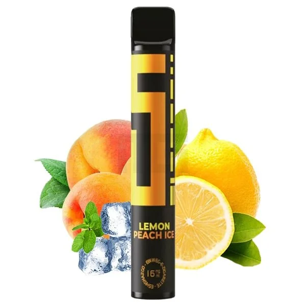 Super-Preis 5 EL - Einweg E-Zigarette - Lemon Peach Ice