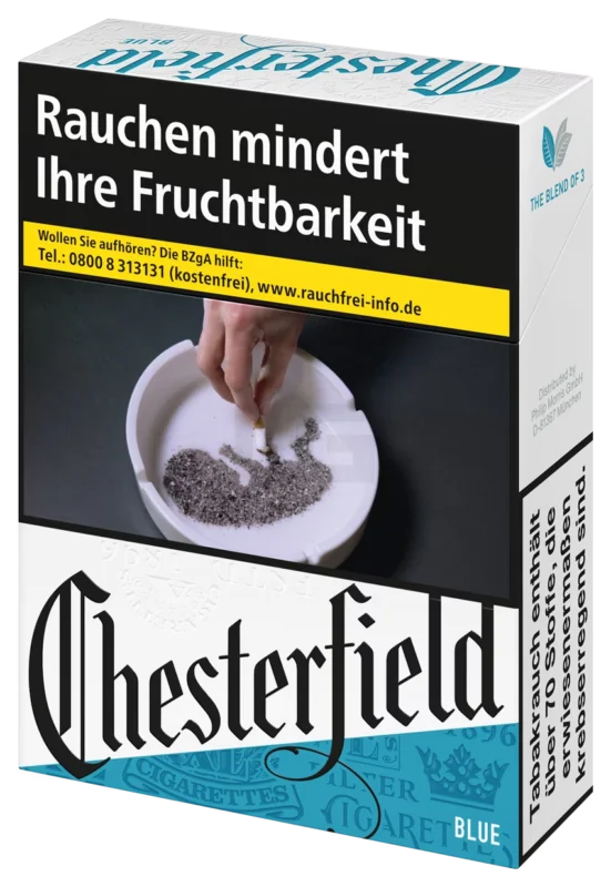 Chesterfield - Blue - XL - 24 Stk. Echt