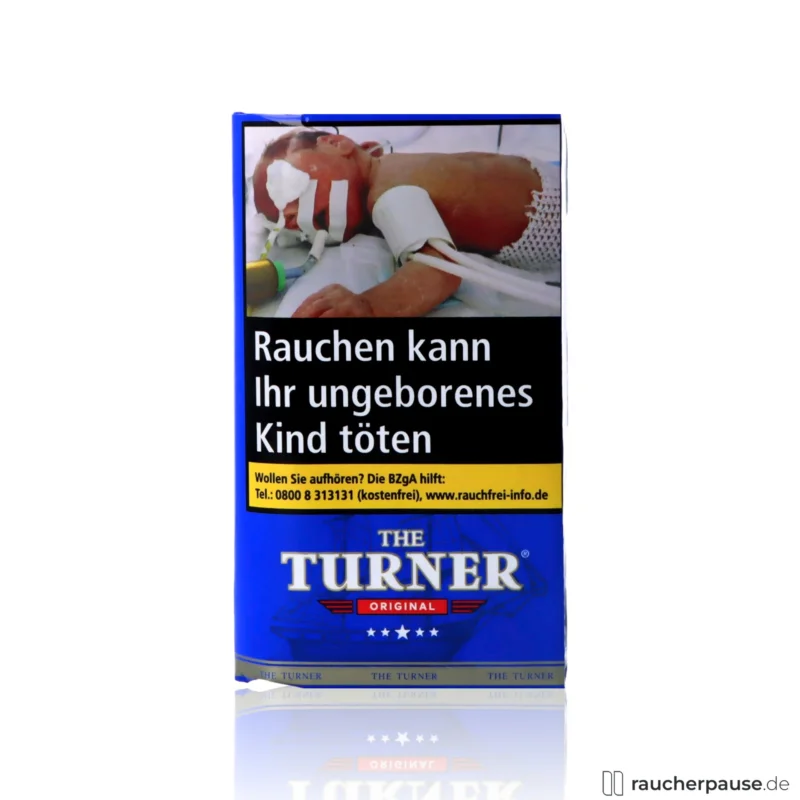 Zertifiziert Turner Original Drehtabak | 40g Pouch | Feinschnitt