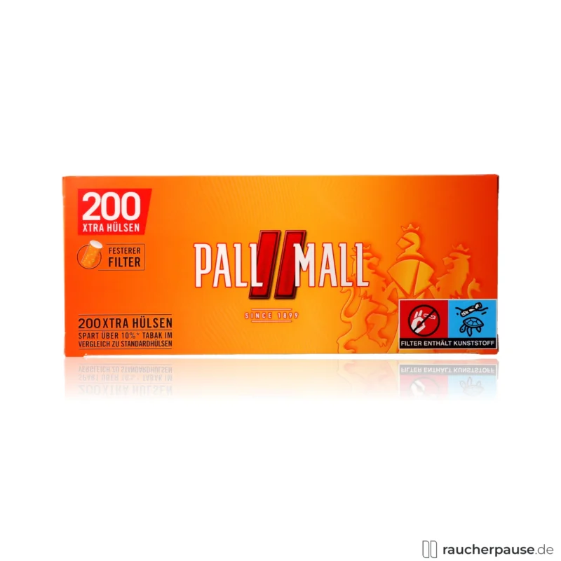 Preisreduziert Pall Mall Allround Xtra Filterhülsen | 200 Stück