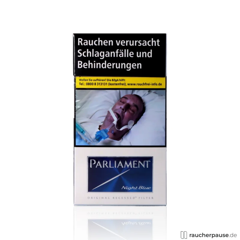 Parliament Night Blue Long Zigaretten | 20 Stk. pro Packung Neue Ware