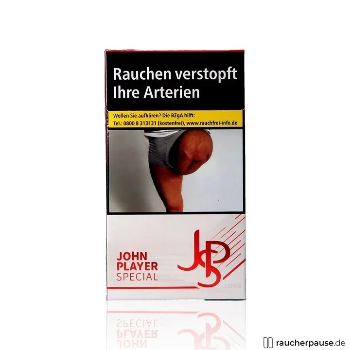 Neu Im Sortiment JPS Red Long Zigaretten | 20 Stk. pro Packung