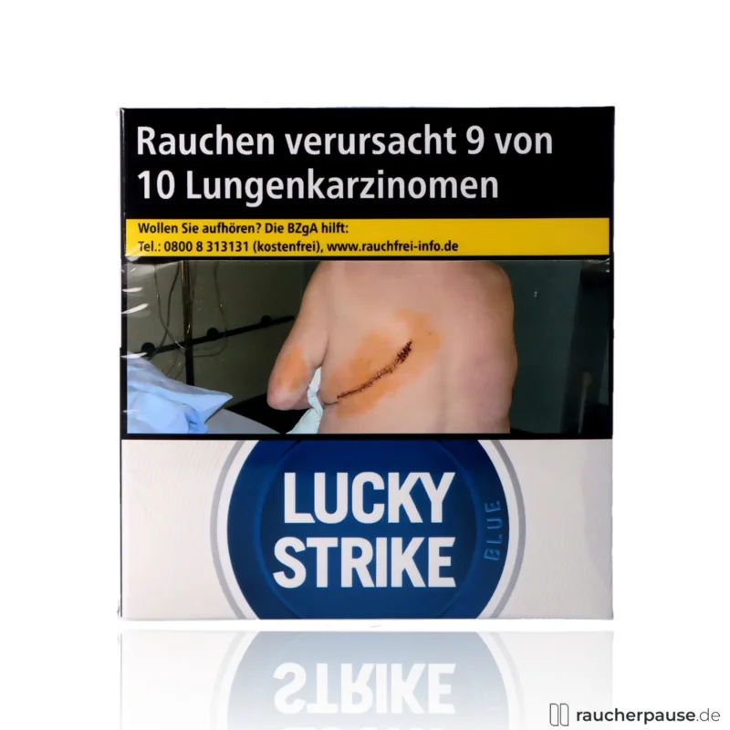 Geprüft Lucky Strike Blue Hercules Zigaretten | 60 Stk. pro Packung