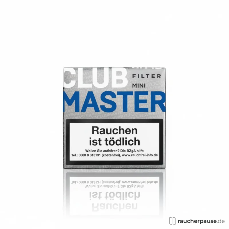 Nur Heute Clubmaster Mini Filter Blue No. 282 Zigarillos | 20er Karton