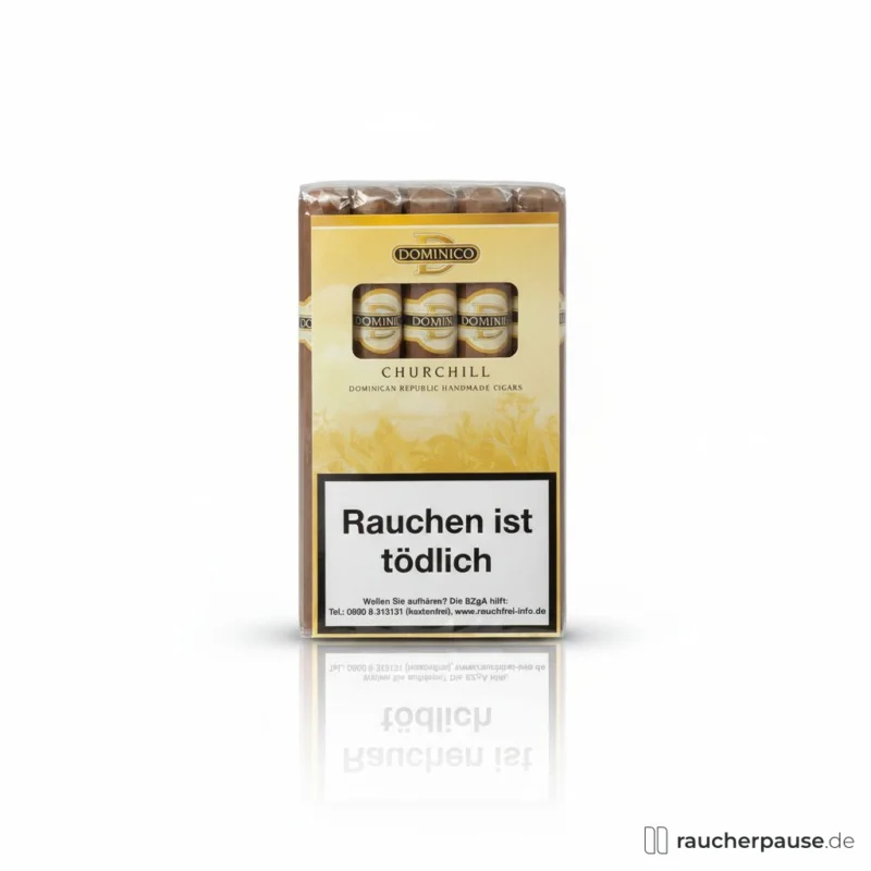 Garantierte Lieferung Villiger Dominico Churchill Zigarren | 10er Bundle | Dominikanische Longfiller