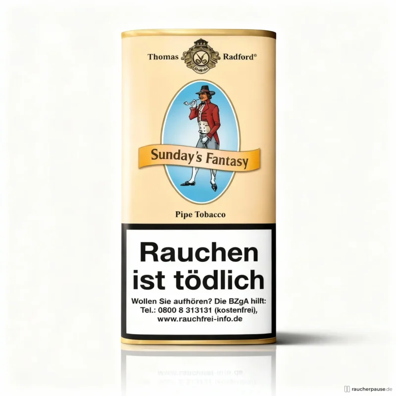 Thomas Radford Sunday's Fantasy Pfeifentabak | 50g Beutel | Wild Cut Mischung Bestseller