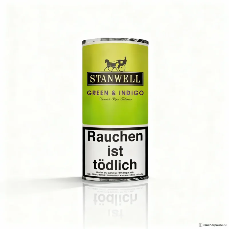 Stanwell Green Indigo Pfeifentabak | 40g Pouch Nur Für Kurze Zeit