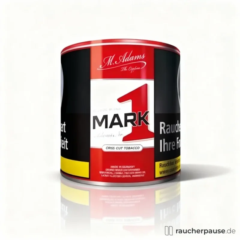 Finale Aktion Mark Adams No. 1 RED Volumentabak | 80g Dose | American Blend Mischung für Zigarettenstopfen