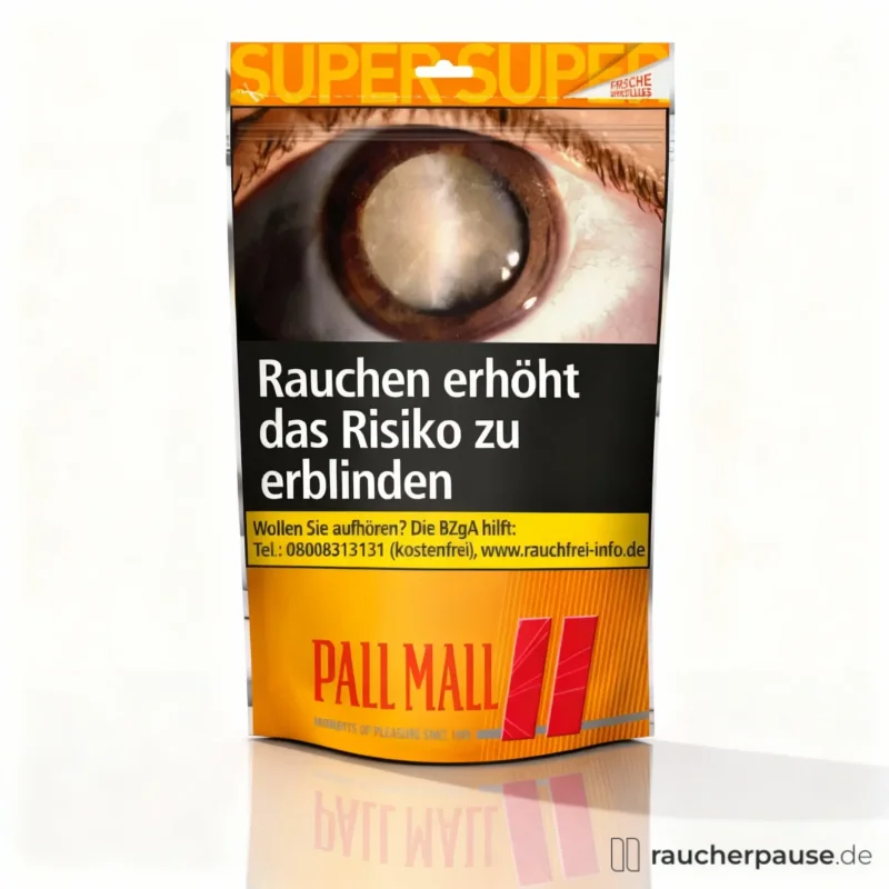 Pall Mall Allround Tabak 140g Super Beutel Markenprodukt
