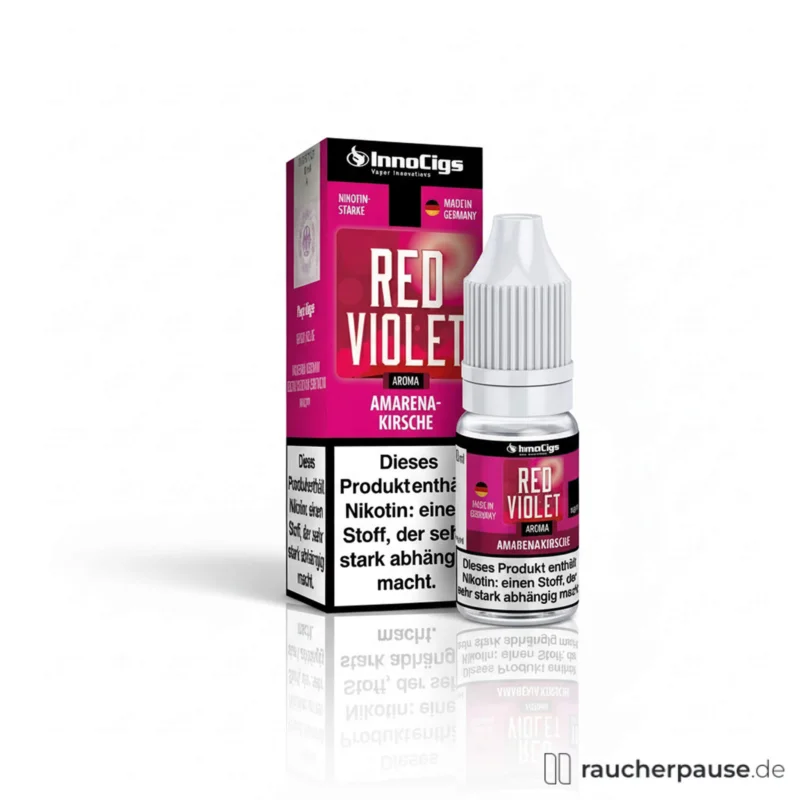 Must-Have InnoCigs Red Violet E-Liquid für E-Zigarette | 10 ml | 9 mg Nikotin