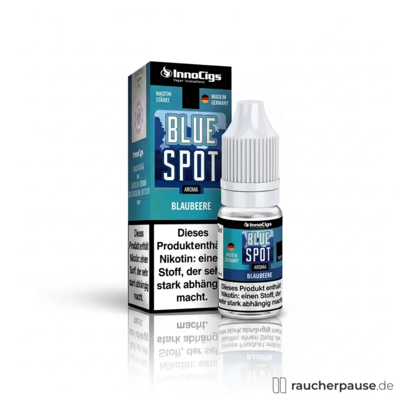 InnoCigs Blue Spot Blaubeere Liquid für E-Zigarette | 10ml | 3mg Nikotin Rabatt