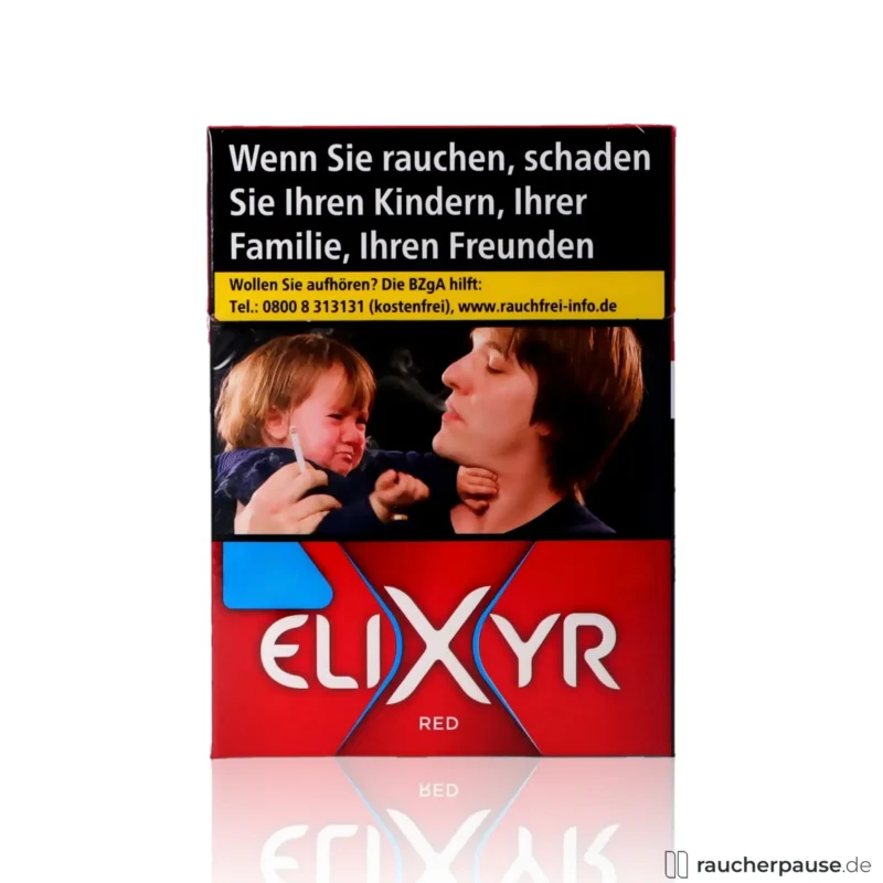 Elixyr Red XXL Zigaretten | 29 Stk. pro Packung | King Size Direktkauf