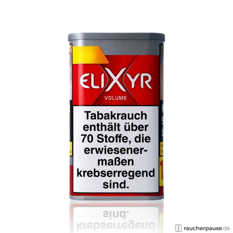 Elixyr Rot Volumentabak | 62g Dose | American Blend Sofort Bestellen