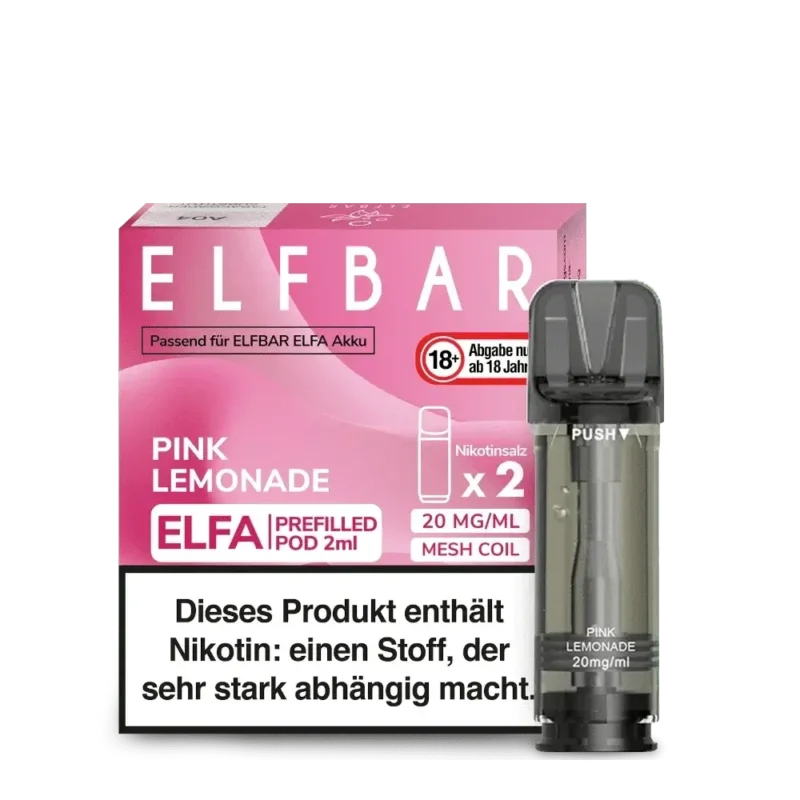 Elfa Pod (2er Set) - Pink Lemonade (Pinke Limonade) Expressversand