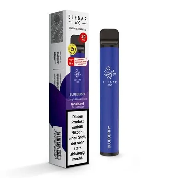 Billig Elf Bar 600 CP (V1) - Blueberry (Blaubeere)