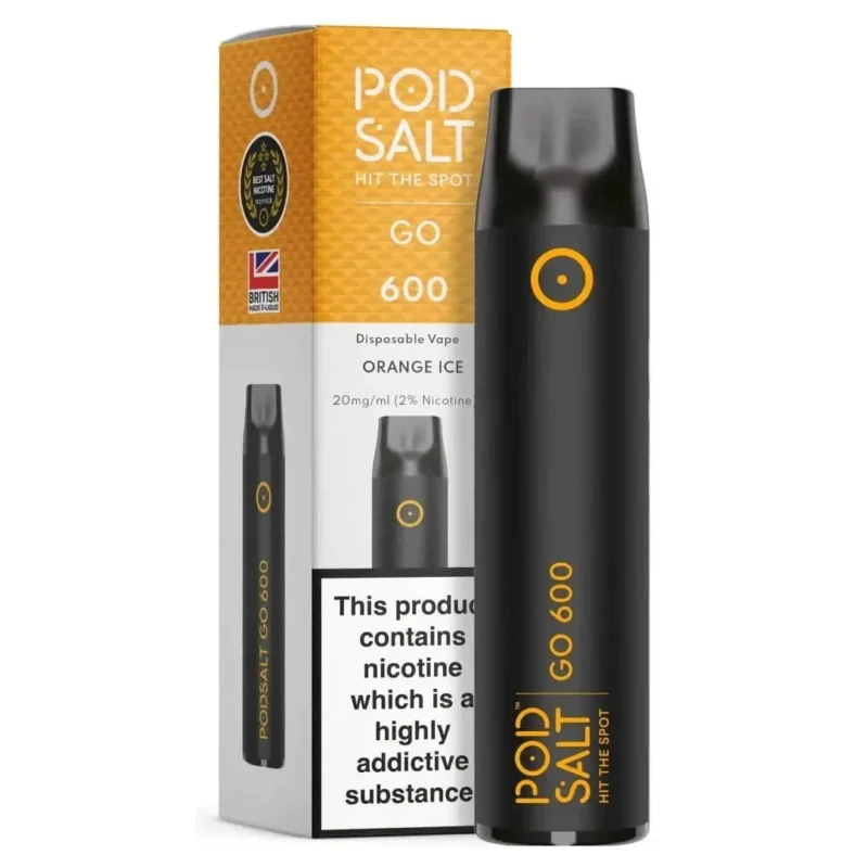 Go 600 - Orange Ice (Orange Menthol) Sonderangebot