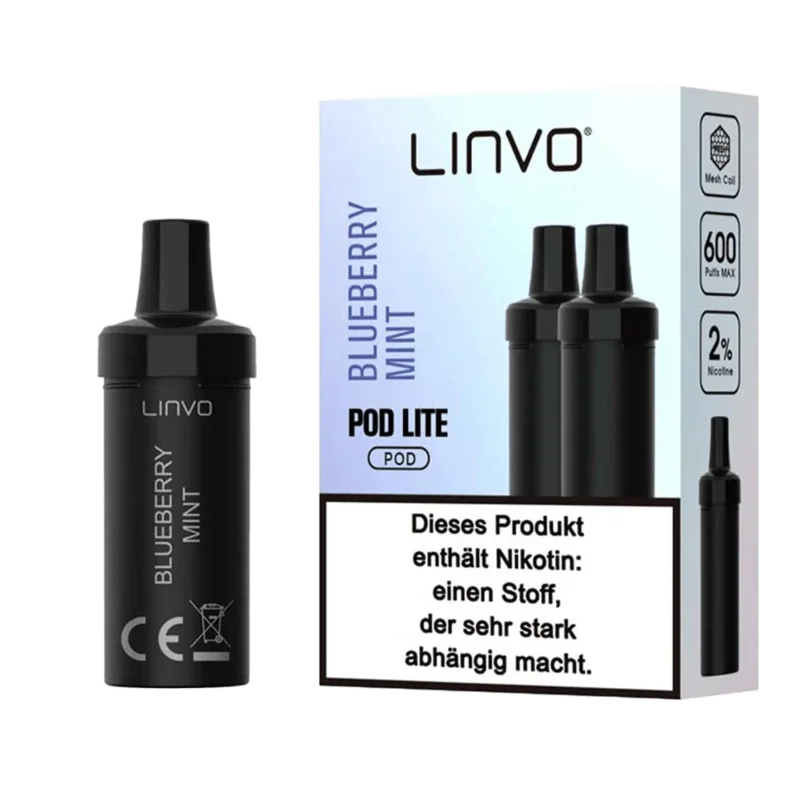 Pod Lite Pod (2er Set) - Blueberry Mint (Blaubeere Minze) Saisonangebot