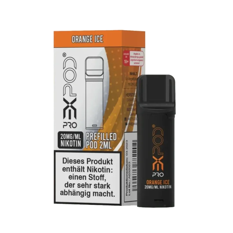 eXpod Pro Pod (1er) - Orange Ice (Orange Menthol) Top-Angebot
