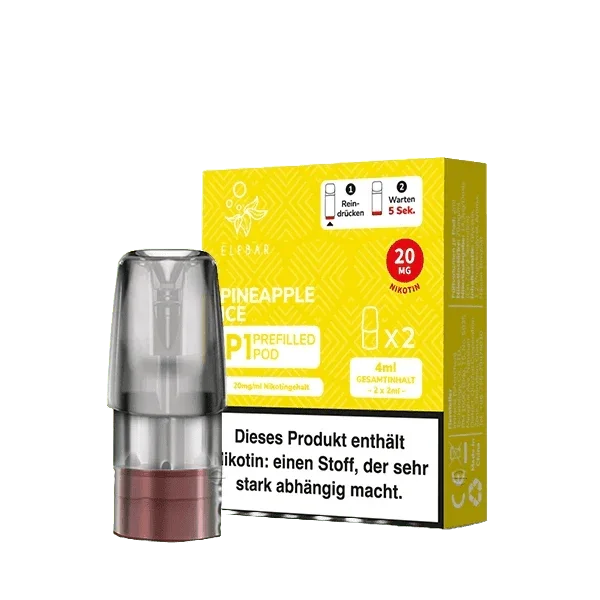 Mate 500 P1 Pod (2er Set) - Pineapple Ice (Ananas Menthol) Finale Aktion