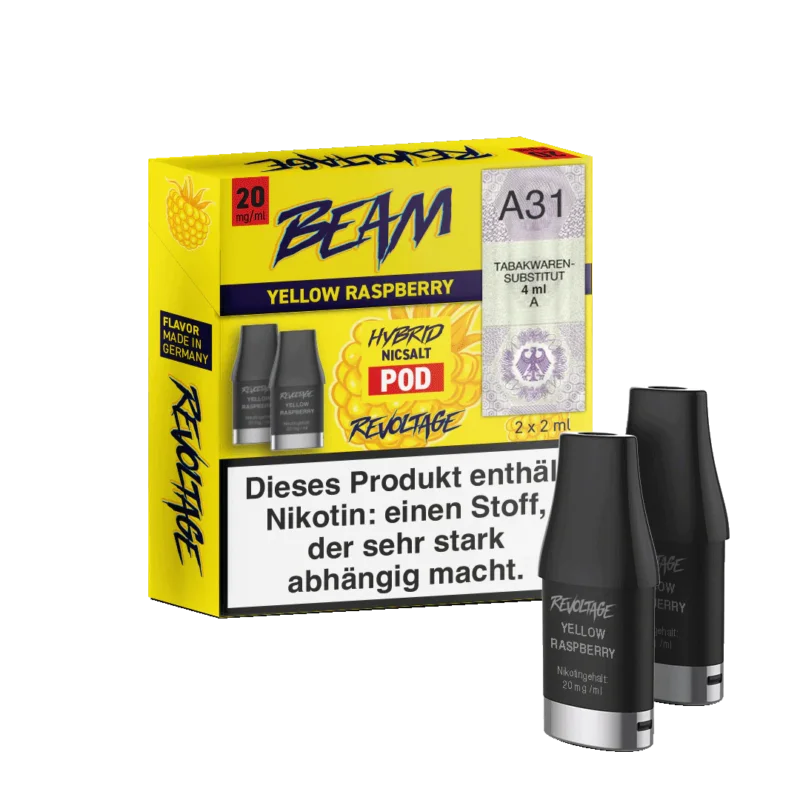 Direktkauf Beam Pod (2er Set) - Yellow Raspberry (Mango Himbeere)
