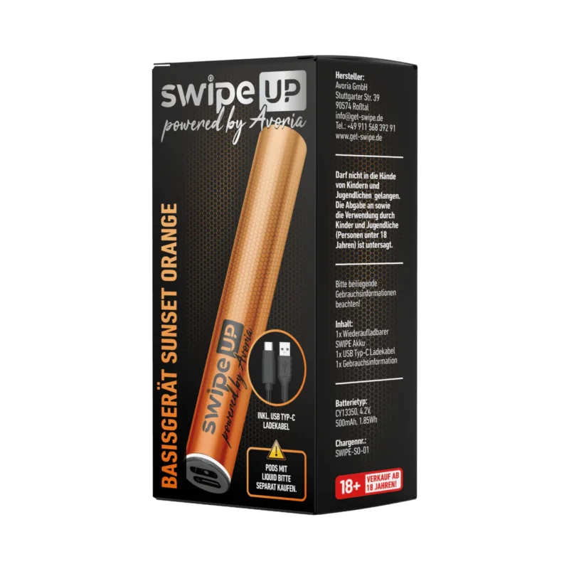 Swipe Up Basisgerät - Sunset Orange (Gelb Orange) Must-Have