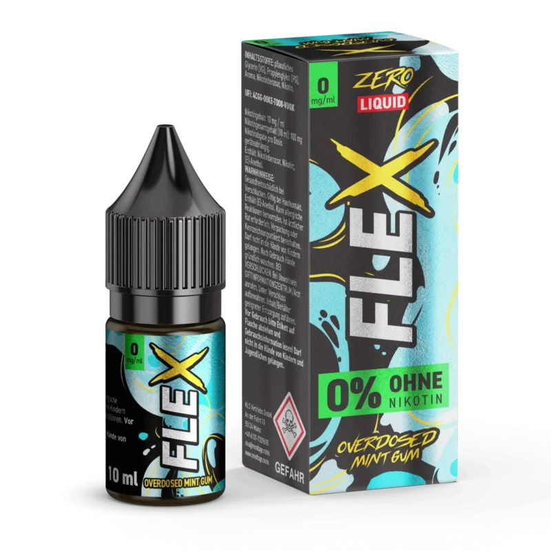 Flex Overdosed Liquid - Mint Gum (Minze Kaugummi) Preisreduziert