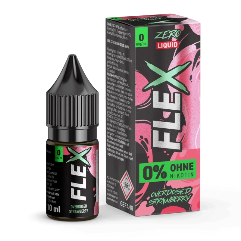 Nur Heute Flex Overdosed Liquid - Strawberry (Erdbeere)