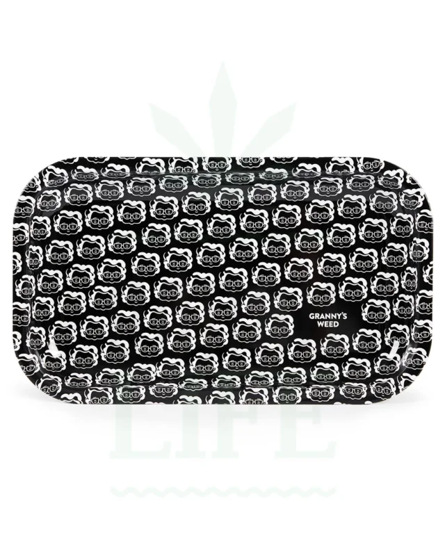 GRANNY´S WEED Rolling Tray | ‘Granny`s Heads’ Must-Have