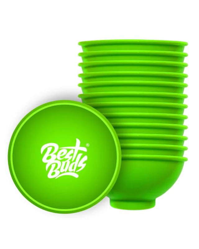 Mega-Angebot BEST BUDS Mischschale aus Silikon | grün-weiss