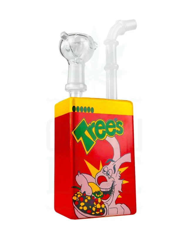 Solange Der Vorrat Reicht JUICE GLASS Minibong ‘Wake n Bake’ | 22 cm