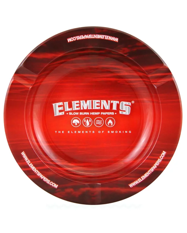 Bestpreis ELEMENTS Red Aschenbecher | Metall