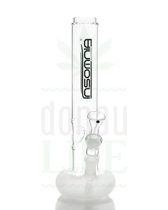 INSOMNIA Glasbong Black Edition ‘little Budda’ | 37 cm Mega-Angebot