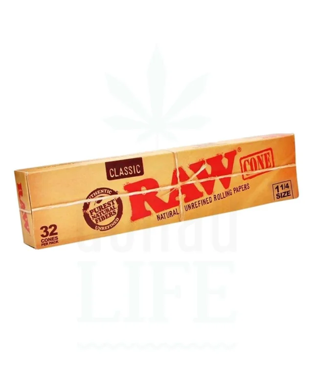 Kostenloser Versand RAW Classic Cones 1 1/4 | 32 Stück