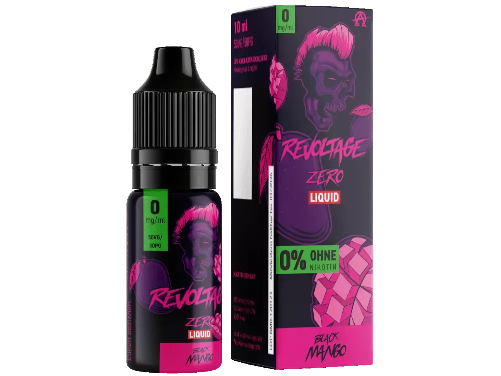 REVOLTAGE Black Mango Liquid 10ml Nikotinfrei Sale